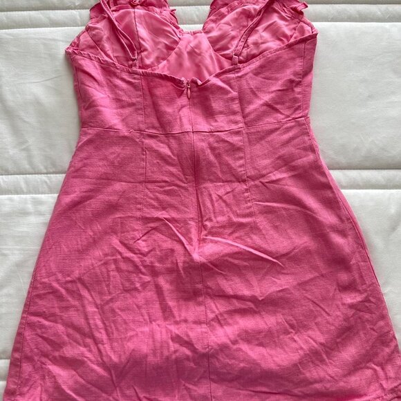 Women's Pink Dress - Picture 4 of 4